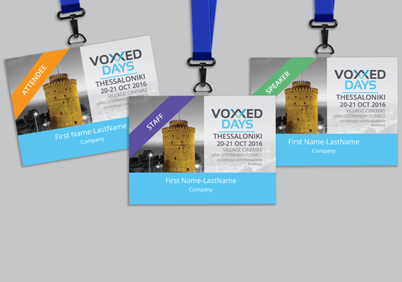 Voxxed Days Thessaloniki Badges