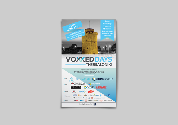 Voxxed Days Thessaloniki Poster